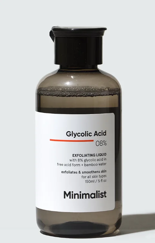 Minimalist Glycolic Acid 8% Exfoliating Liquid 150ml