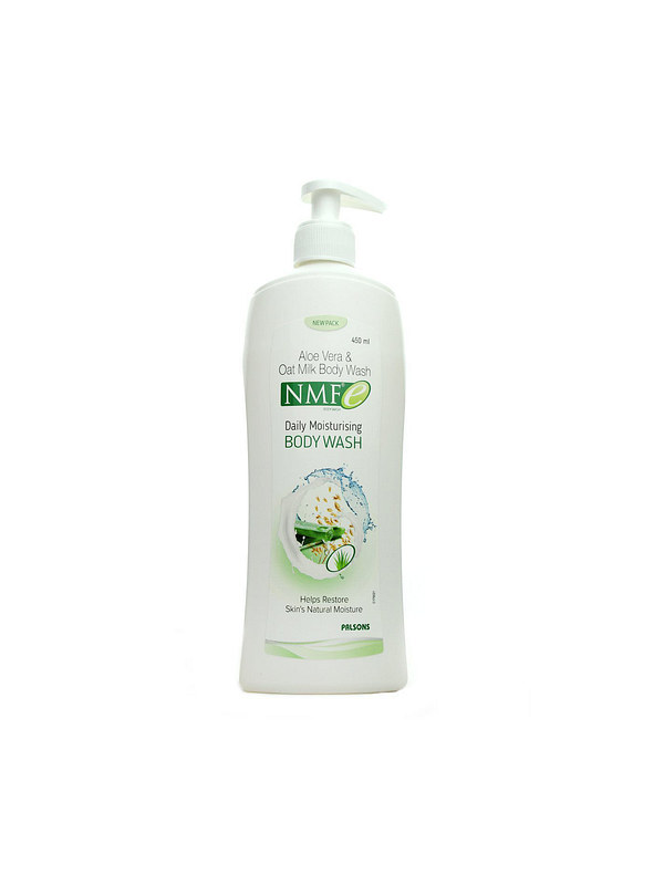 Nmf-E Daily Aloe Vera & Oat Milk Moisturising Body Wash 450ml