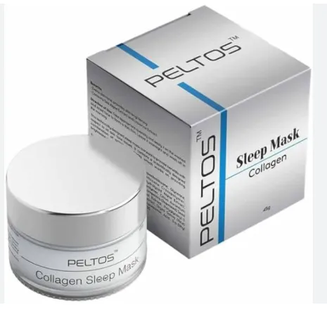 Dermaceutic Peltos Collagen Sleep Mask 45g