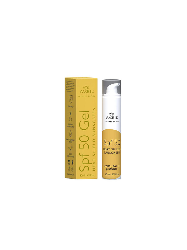 Aveil SPF 50 Gel With Heat Shield 50ml