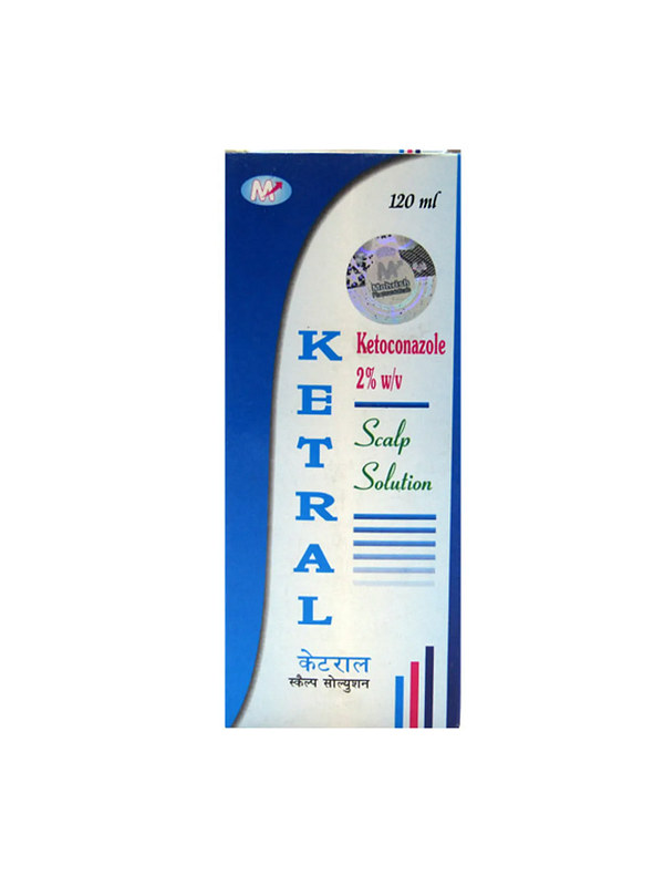 Ketral 2% Scalp Solution 120ml