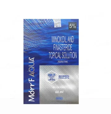 Morr F Aqua+ 5% Solution Alcohol Free 60ml