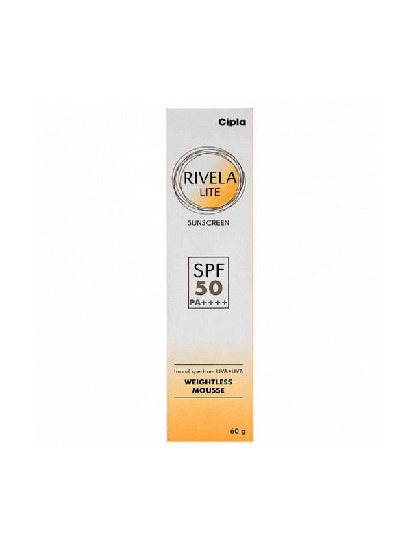 Rivela Lite Sunscreen SPF 50 PA++++ 60g