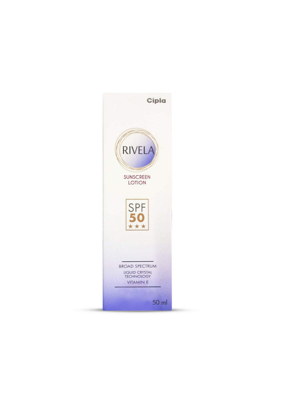 Rivela SPF 50 Sunscreen Lotion 50ml