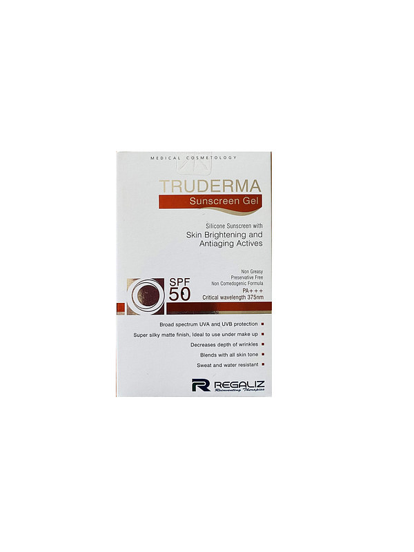 Regaliz Truderma Silicone Sunscreen Gel SPF 50+ 50g