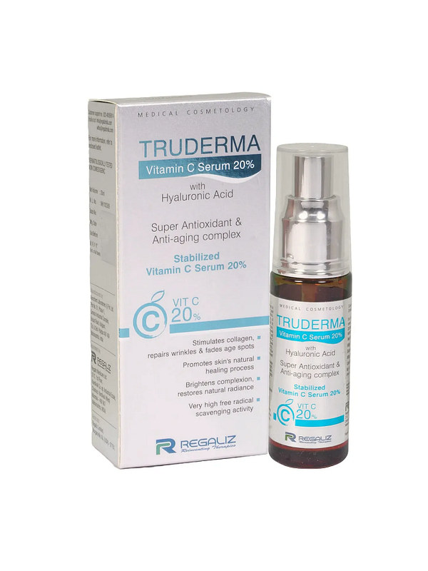 Regaliz Truderma Stabilized Vitamin C 20% Serum 20ml