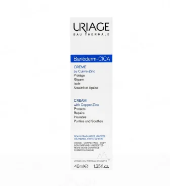 Uriage Bariéderm Cica Cream with Cu-Zn 40ml