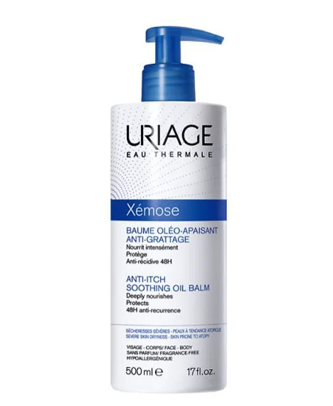 Uriage Xemose Anti-Itch Soothing Oil Balm 500ml