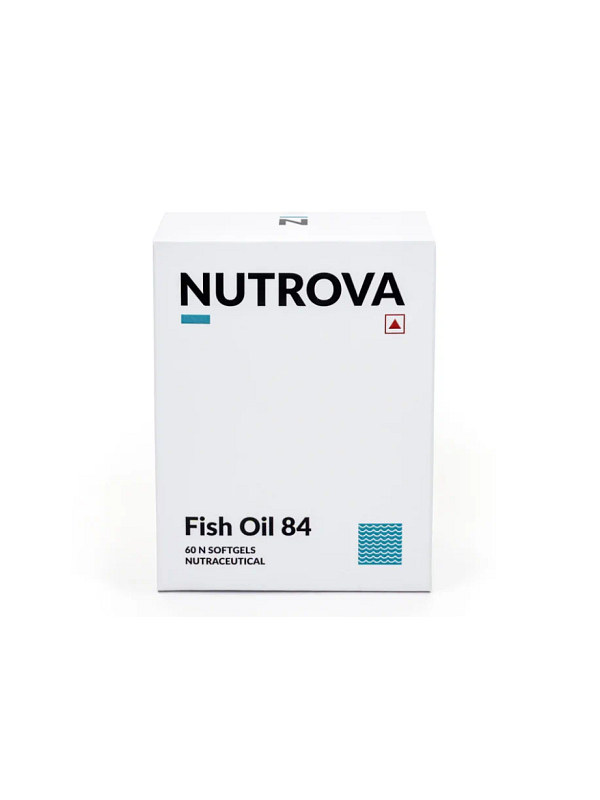 Nutrova Fish Oil 84 Softgel Capsules 60 Softgels