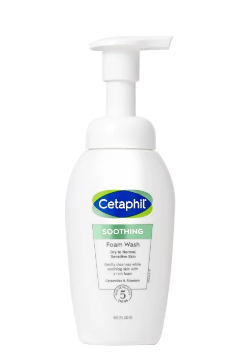 Cetaphil soothing foam wash 200ml