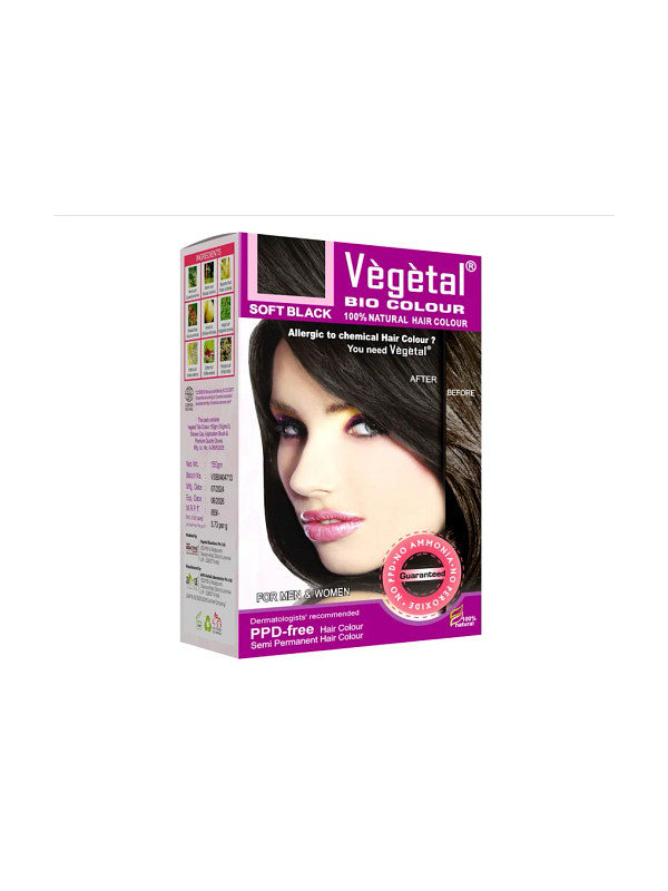 Vegetal Bio Colour Soft  Black 150gm
