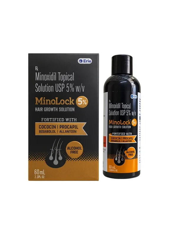 Minolock 5% Hair Growth Solution 60ml