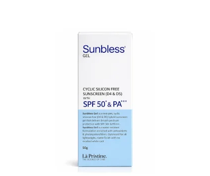 Sunbless Gel  Cyclic Silicon Free Sunscreen spf 50+ 50gm