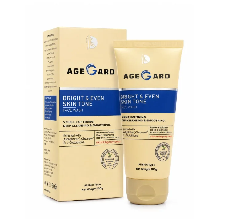 Agegard Bright & Even Skin Tone Face Wash 100g