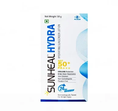 Sunheal Hydra Spf 50+ Hydrating Sunscreen Lotion 50gm