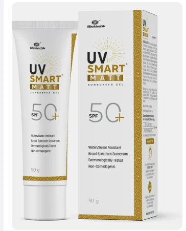 UV Smart Matt Sunscreen Gel  Spf 50+ 50gm